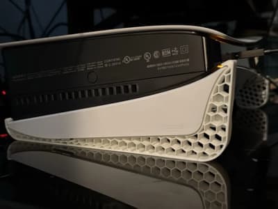 PS5 Slim Disc Honeycomb Horizontal Stand