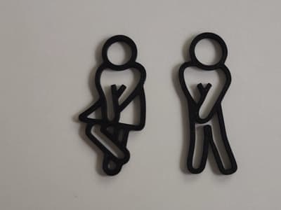 WC Figures for the Guest Toilet